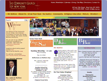 Tablet Screenshot of ccny.org